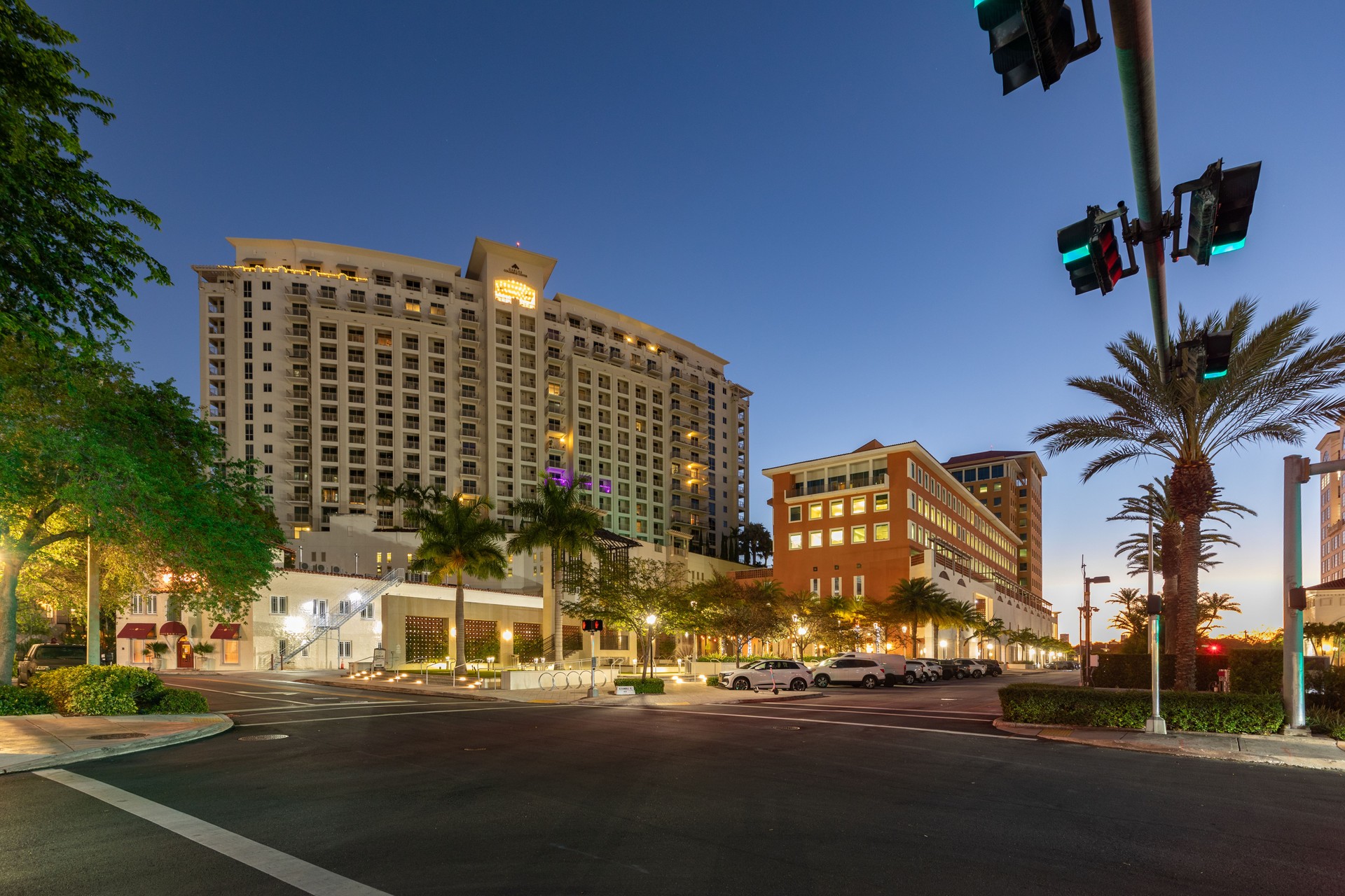 Dawn View of Coral Gables Architecture